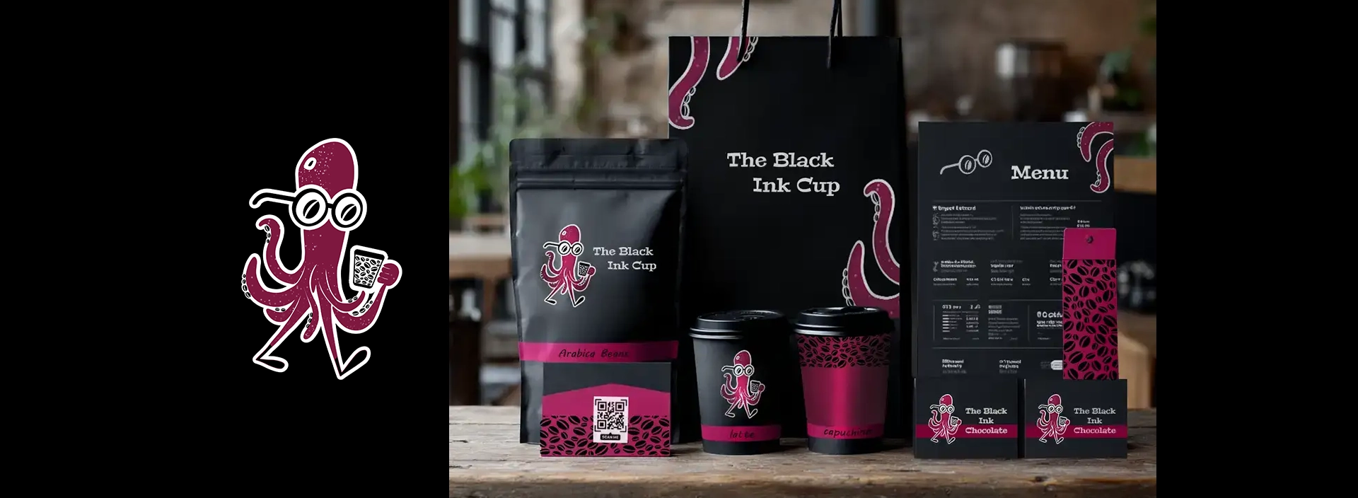 he black ink cup